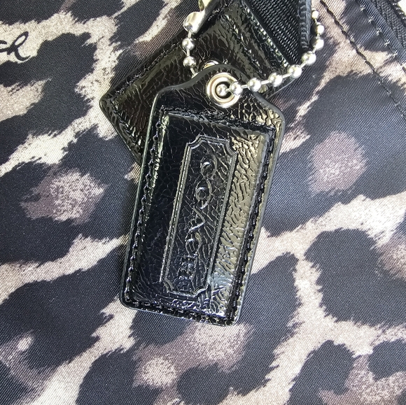 Coach XL Bohochic Tote Only Brown/Multi Leopard Print Getaway Weekender - Picture 3 of 5